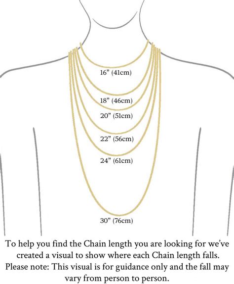 how to measure necklace thickness|how to measure necklace height.